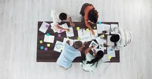 Team making smart strategy to drive results